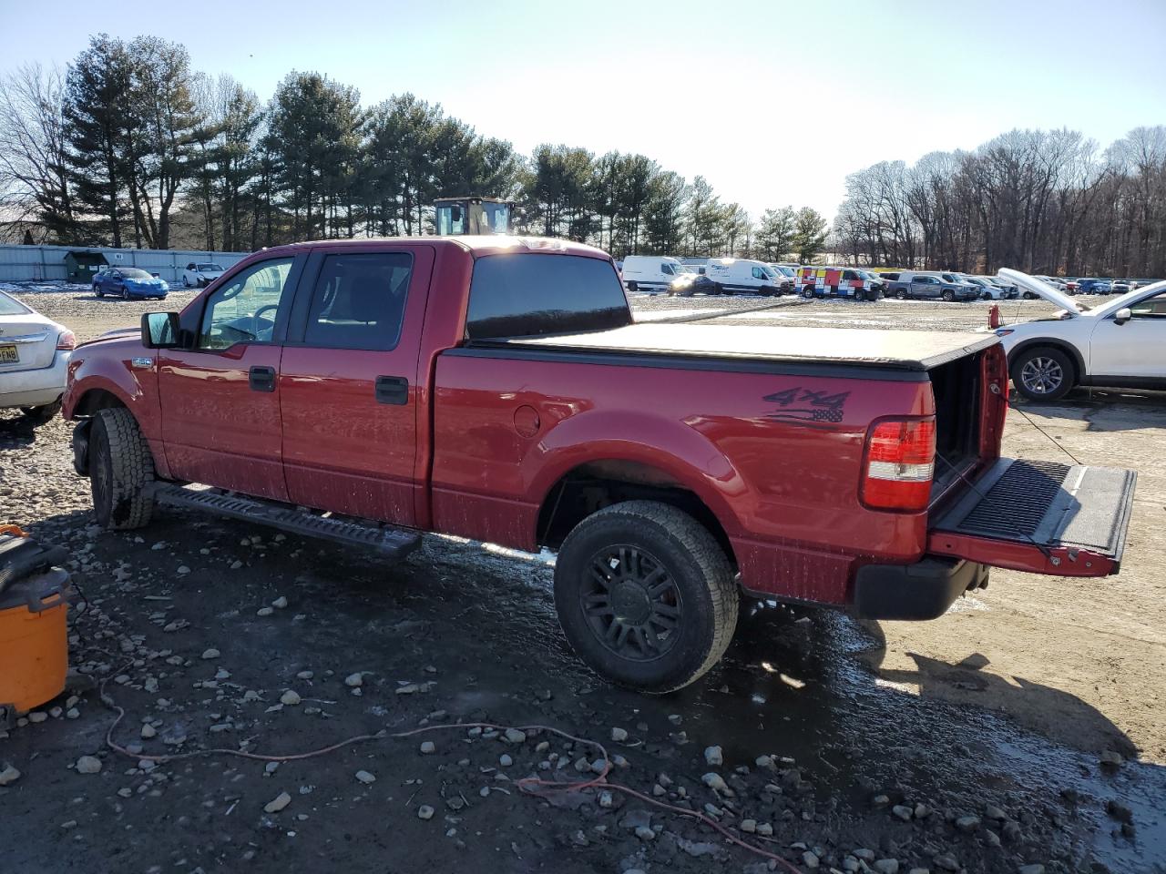 2007 Ford F-150 VIN 1FTPW14597FB73502 Copart auction photo, front end damage thumbnail 2