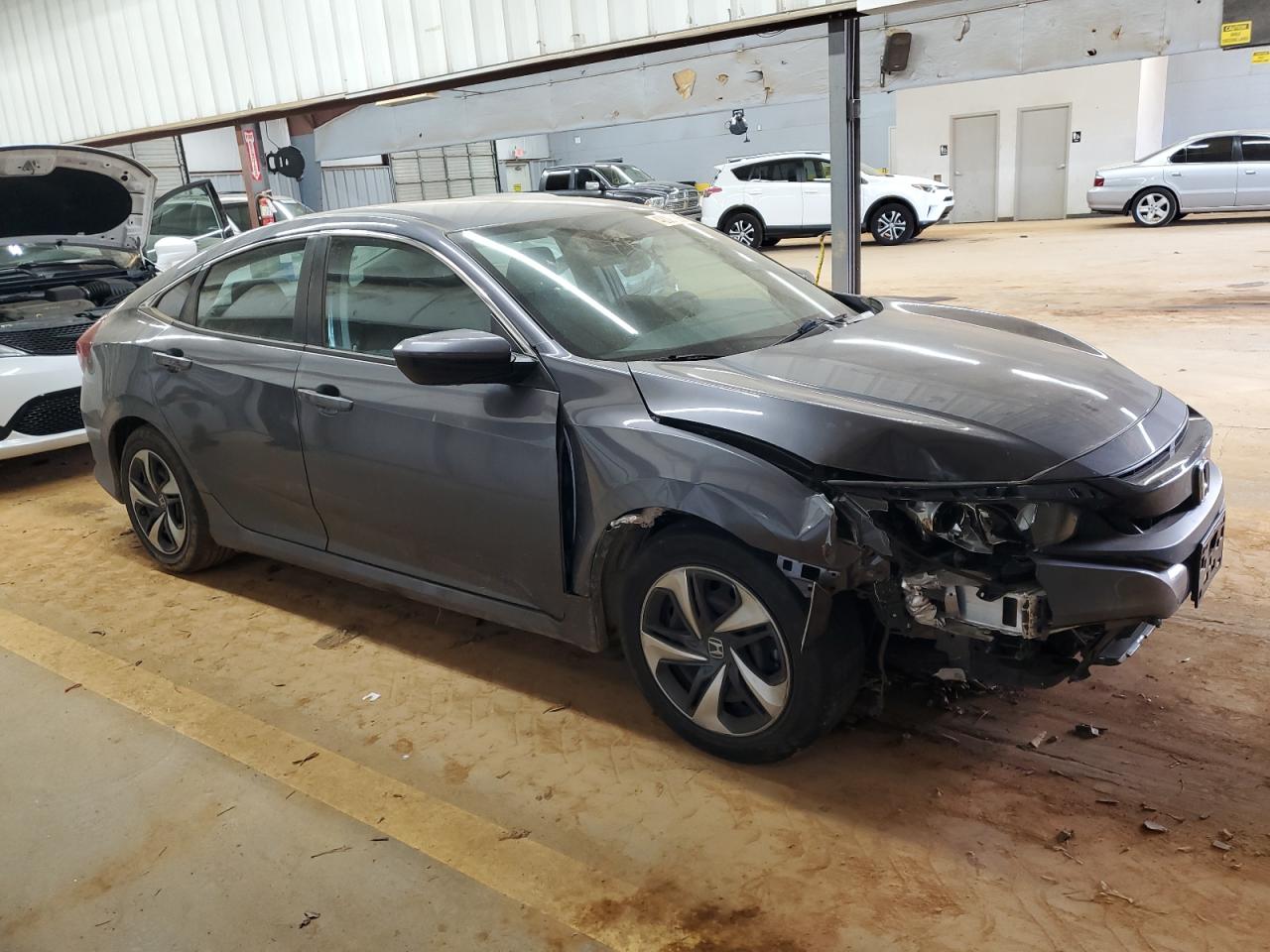 2021 Honda Civic VIN 2HGFC2F69MH516997 Copart auction photo, front end damage thumbnail 4