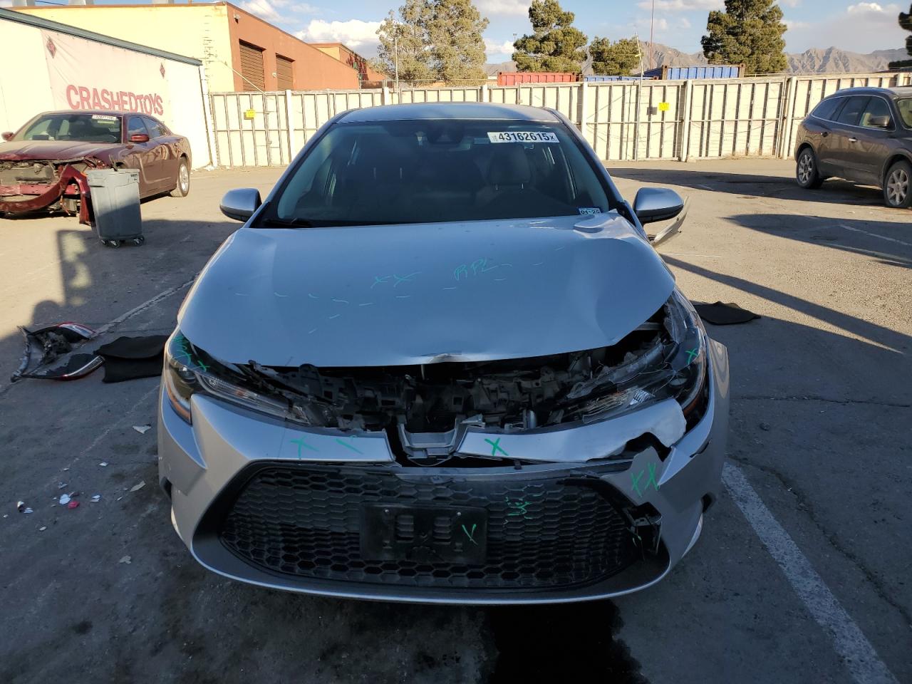 2022 Toyota Corolla VIN JTDEPMAE0N3017941 Copart auction photo, rear end / front end damage thumbnail 5