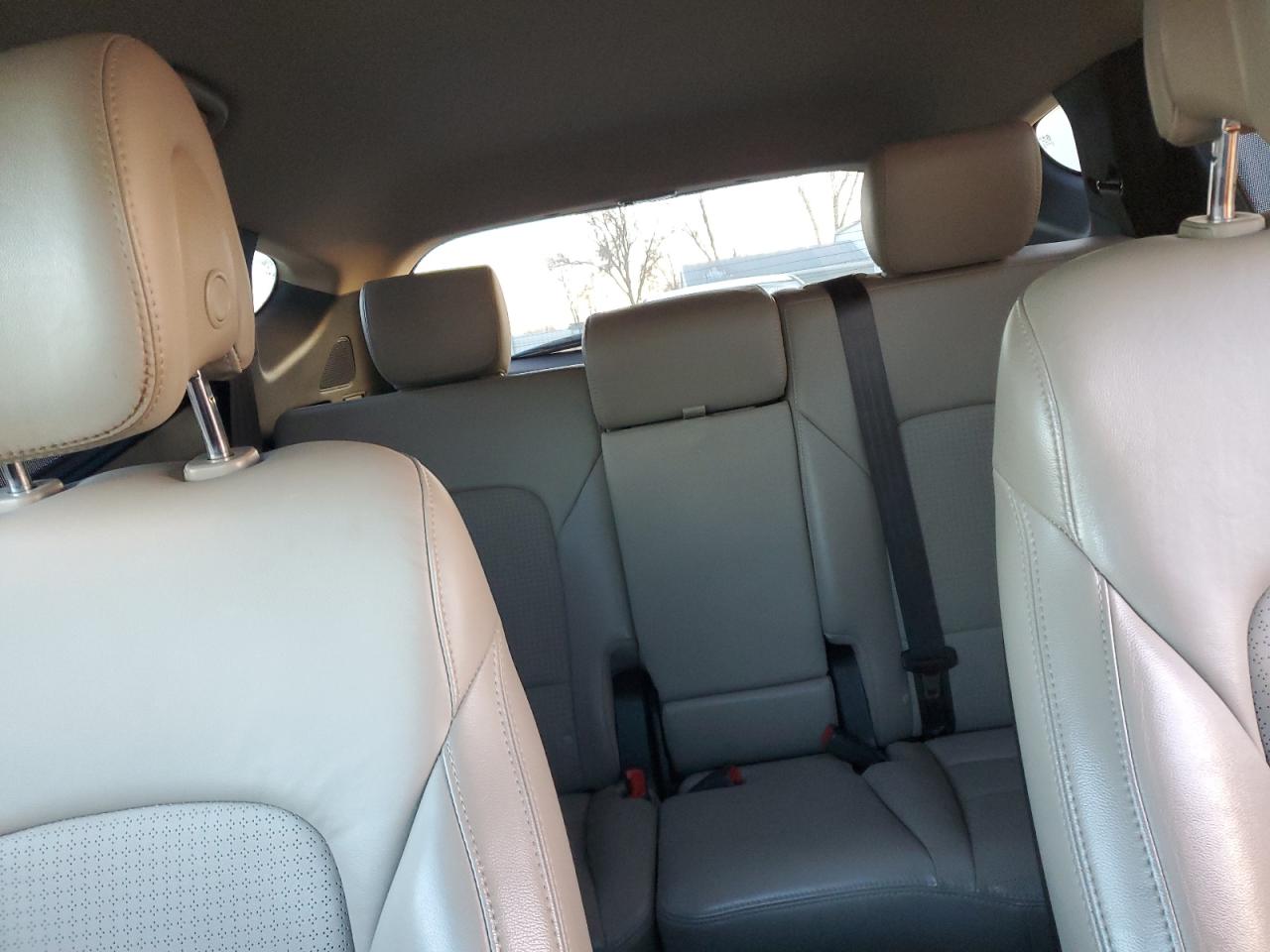 2014 Hyundai Santa Fe VIN 5XYZU3LA0EG180020 Copart auction photo, front end damage thumbnail 10