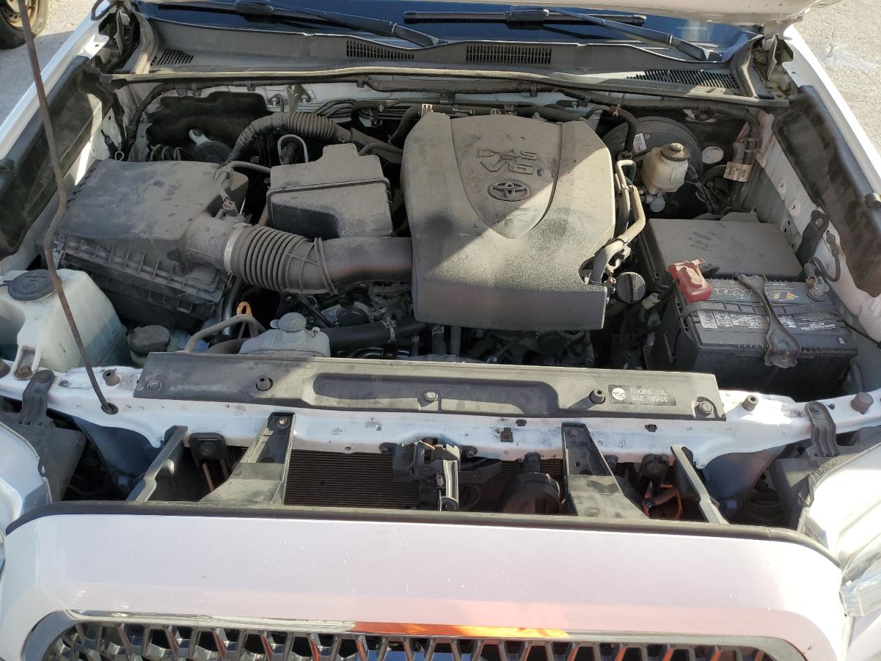 2019 Toyota Tacoma VIN 3TMAZ5CN0KM080382 Copart auction photo, rear end / undercarriage damage thumbnail 11
