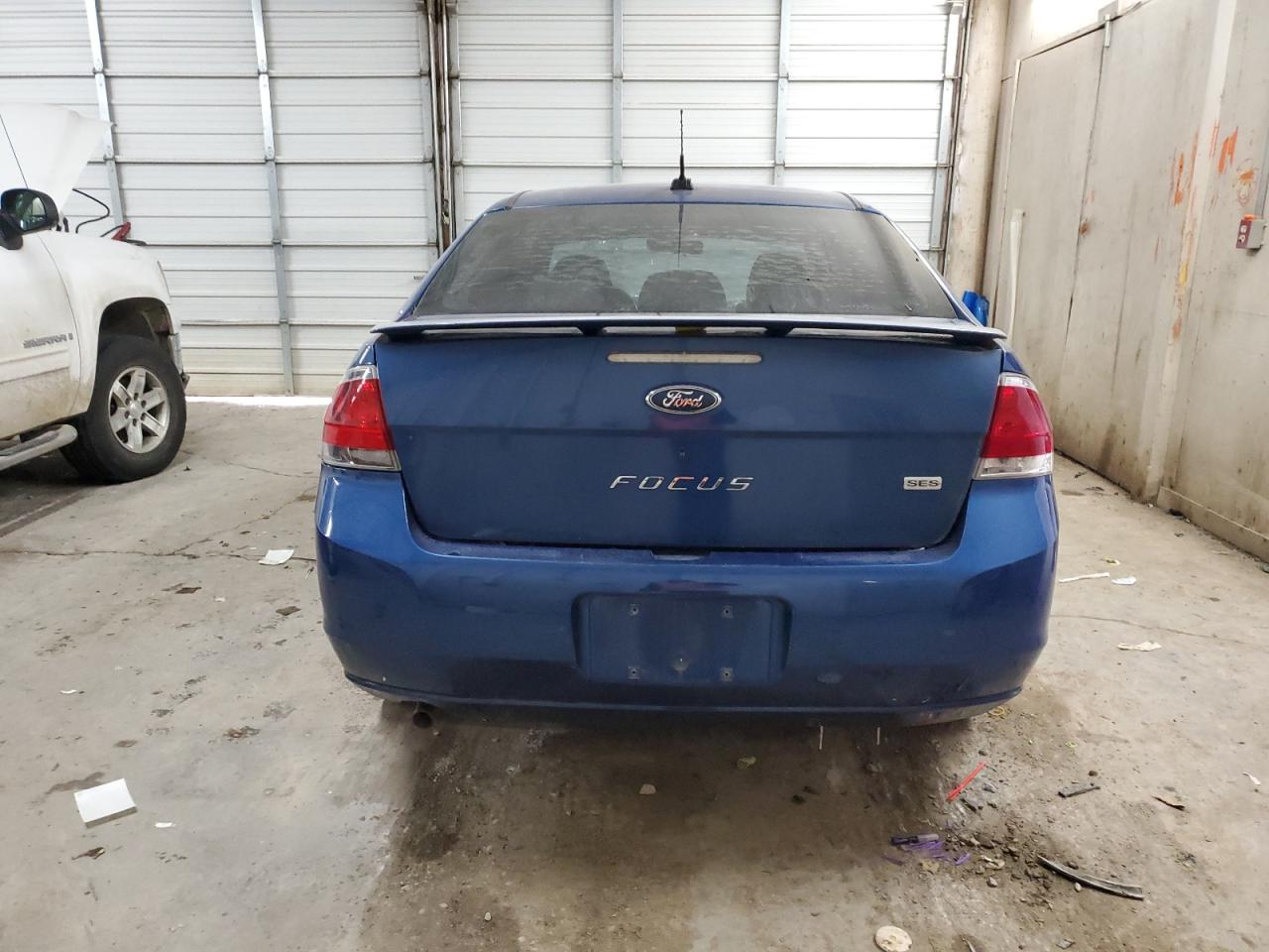 2009 Ford Focus VIN 1FAHP36N89W139425 Copart auction photo, front end / top/roof damage thumbnail 6