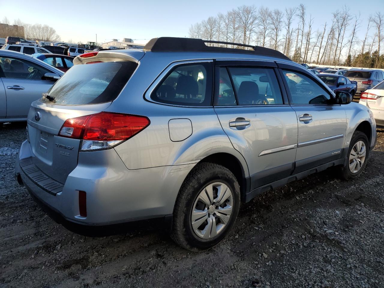 2013 Subaru Outback VIN 4S4BRBAC9D3308285 Copart auction photo, front end / side damage thumbnail 3