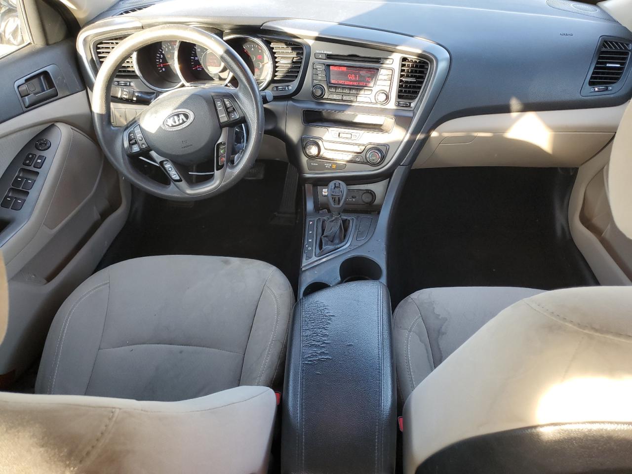 2013 KIA Optima VIN 5XXGM4A76DG100601 Copart auction photo, front end damage thumbnail 8
