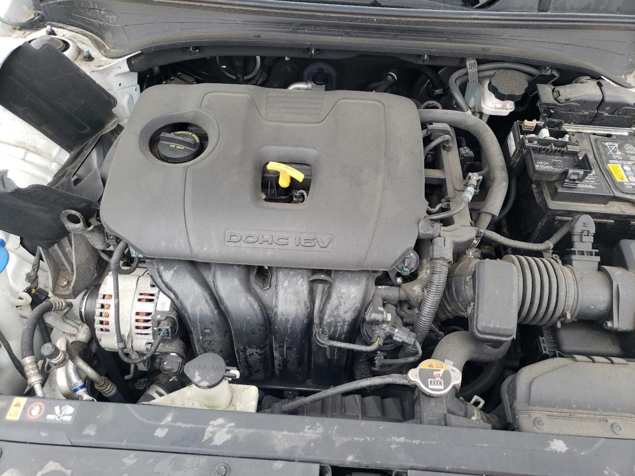 2021 KIA Forte VIN 3KPF24AD0ME378541 Copart auction photo, rear end damage thumbnail 11