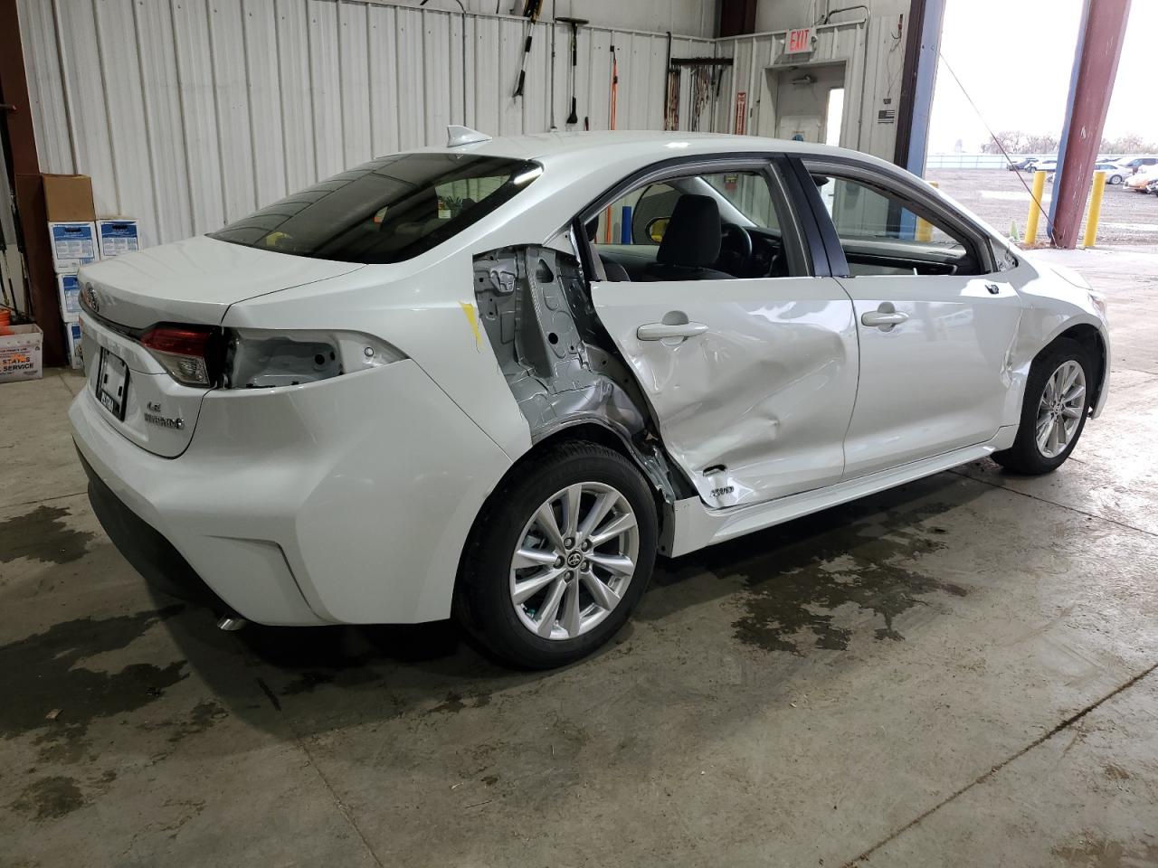 2024 Toyota Corolla VIN JTDBDMHE6R3015036 Copart auction photo, side damage thumbnail 3