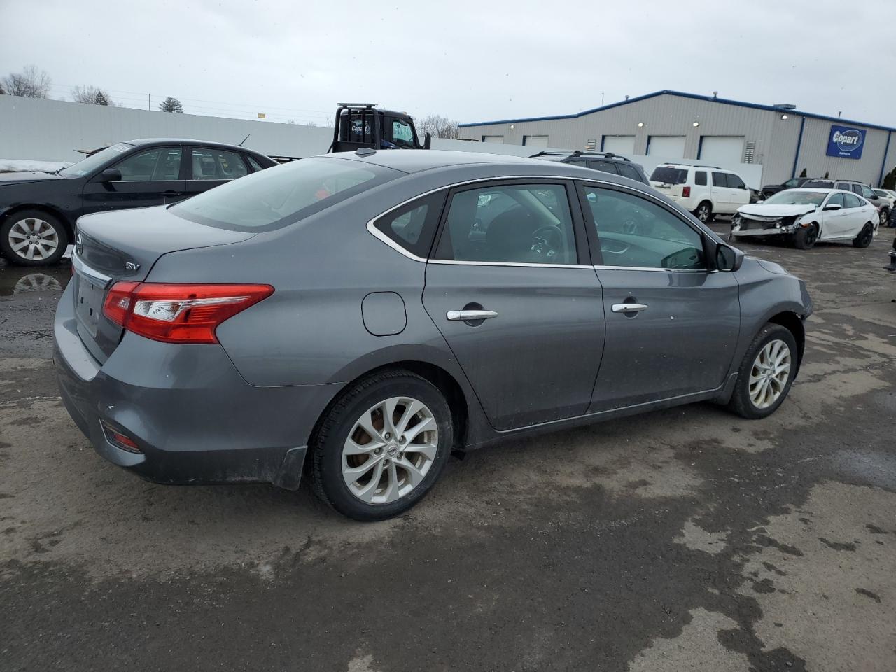 2019 Nissan Sentra VIN 3N1AB7AP7KY272124 Copart auction photo, front end damage thumbnail 3
