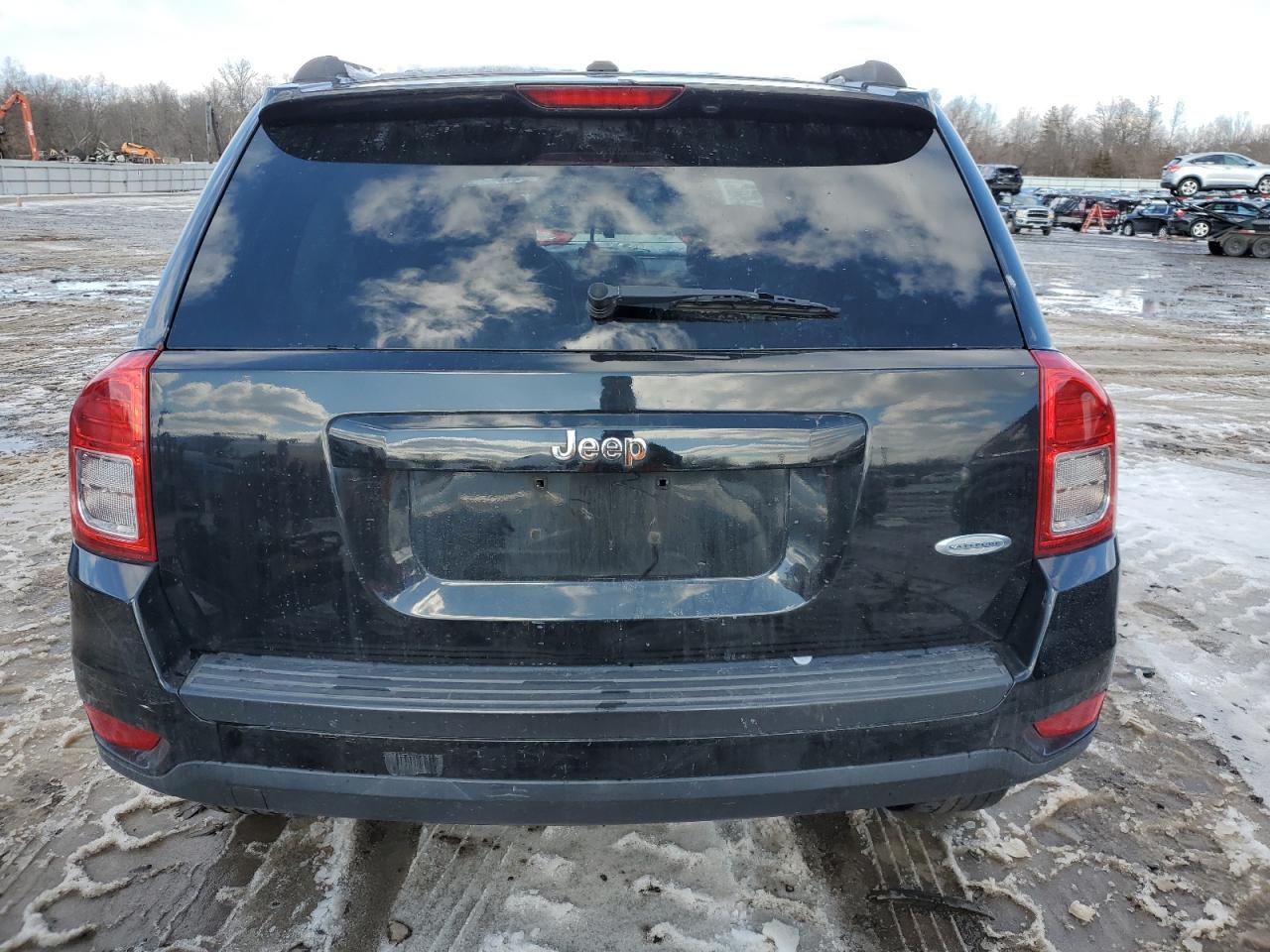 2014 Jeep Compass VIN 1C4NJDEB2ED538655 Copart auction photo, mechanical damage thumbnail 6