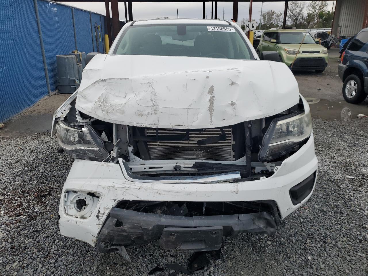 2016 Chevrolet Colorado VIN 1GCGTBE35G1246969 Copart auction photo, front end damage thumbnail 5