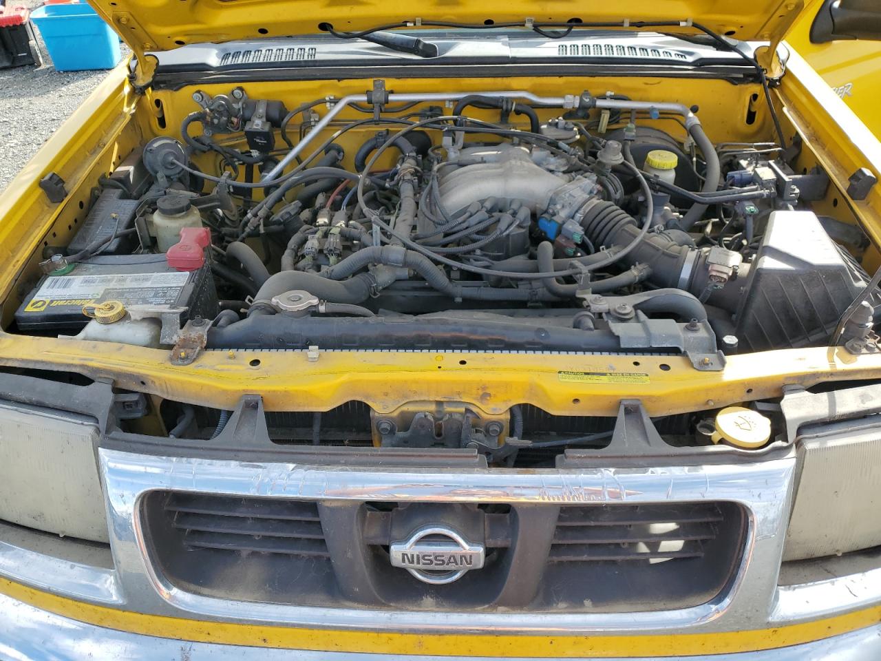 2000 Nissan Navara (Frontier) VIN 1N6ED27T9YC310581 Copart auction photo, mechanical damage thumbnail 11
