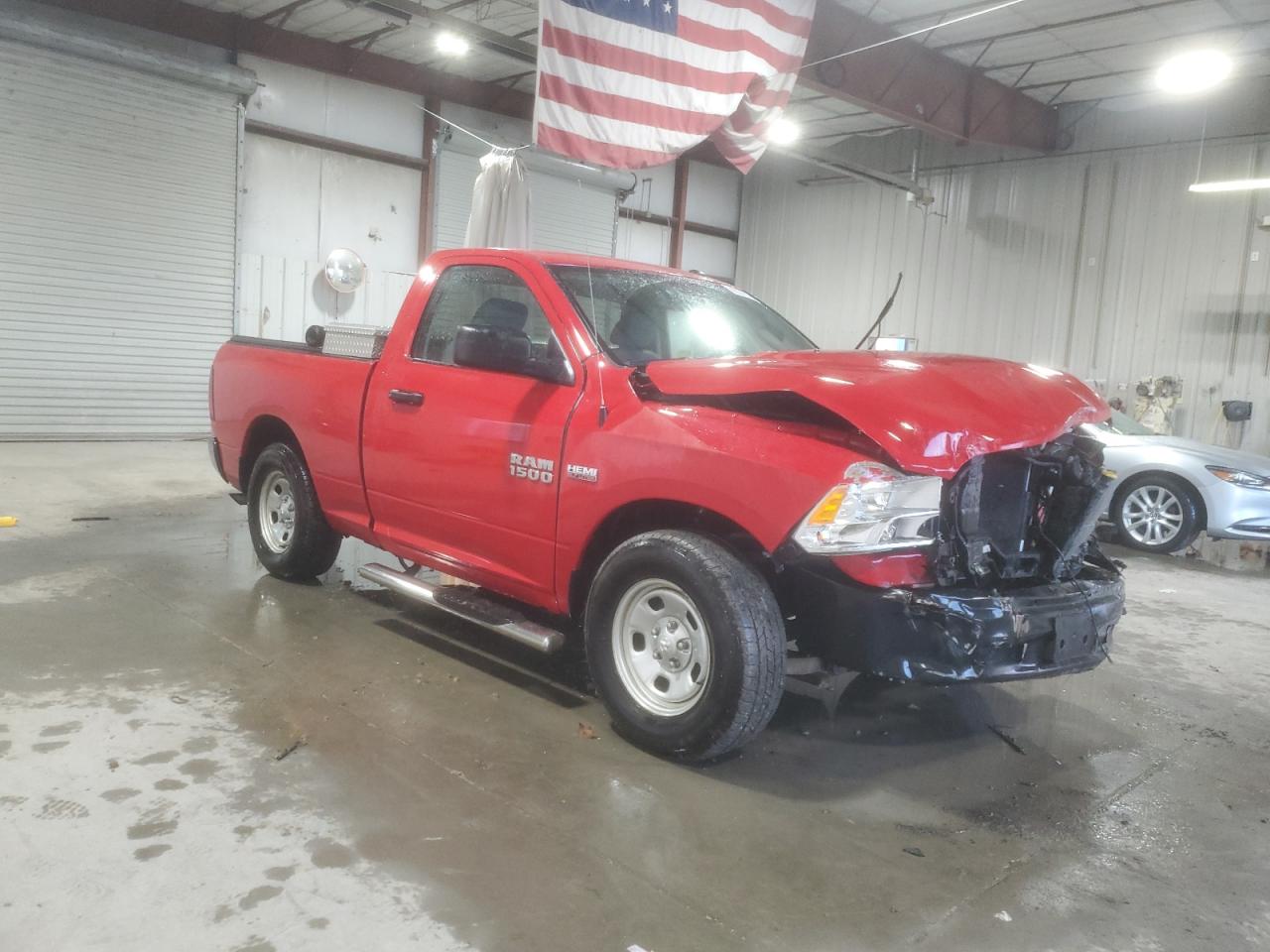 2017 RAM 1500 VIN 3C6JR6AT0HG787343 Copart auction photo, front end damage thumbnail 4