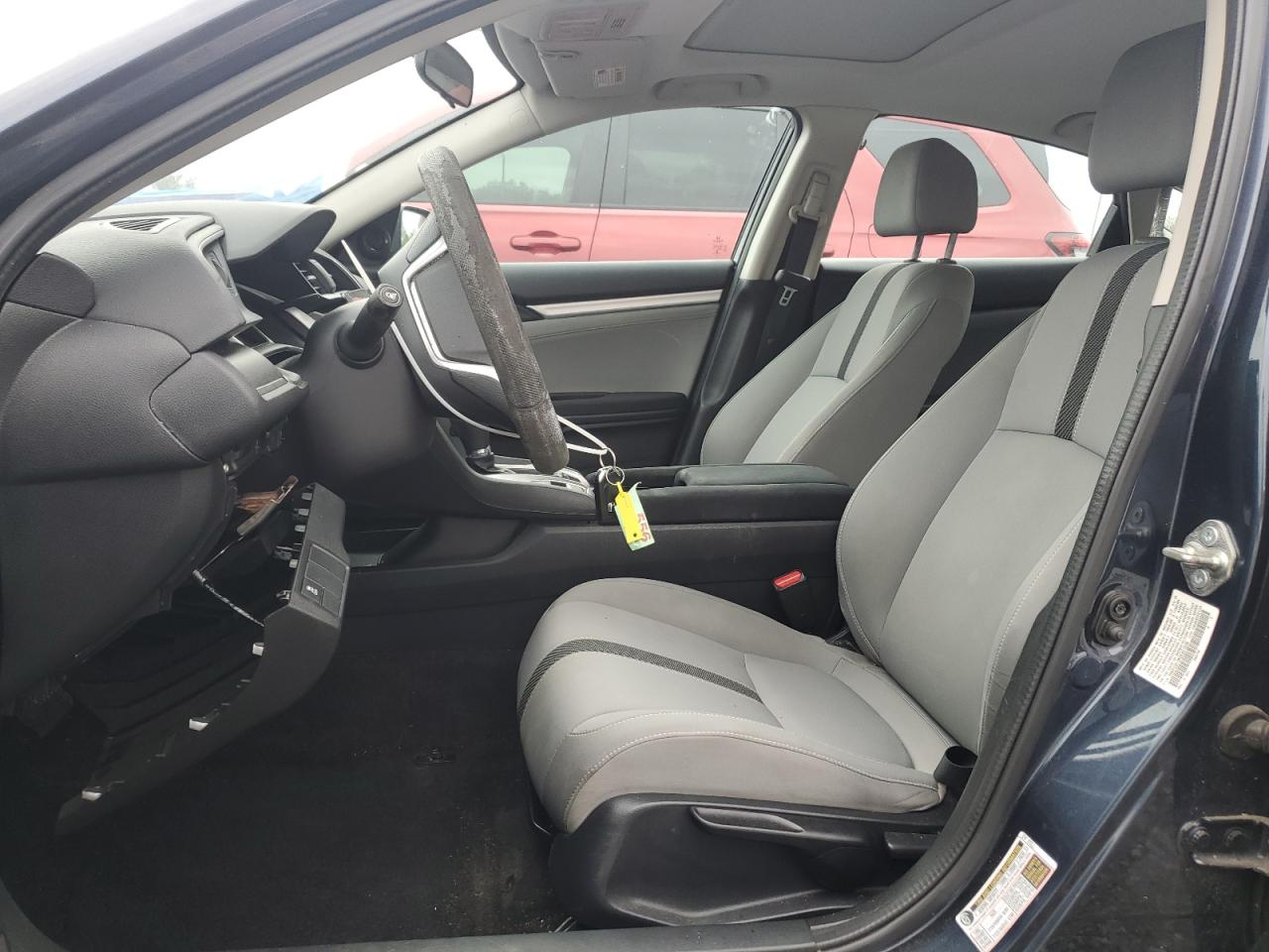 2016 Honda Civic VIN 19XFC2F78GE021536 Copart auction photo, mechanical / vandalism damage thumbnail 7