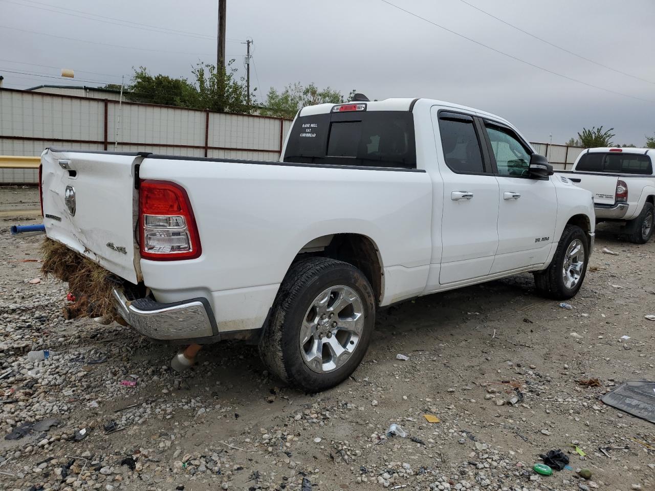 2020 RAM 1500 VIN 1C6SRFBT5LN247697 Copart auction photo, rear end / minor dent/scratches damage thumbnail 3