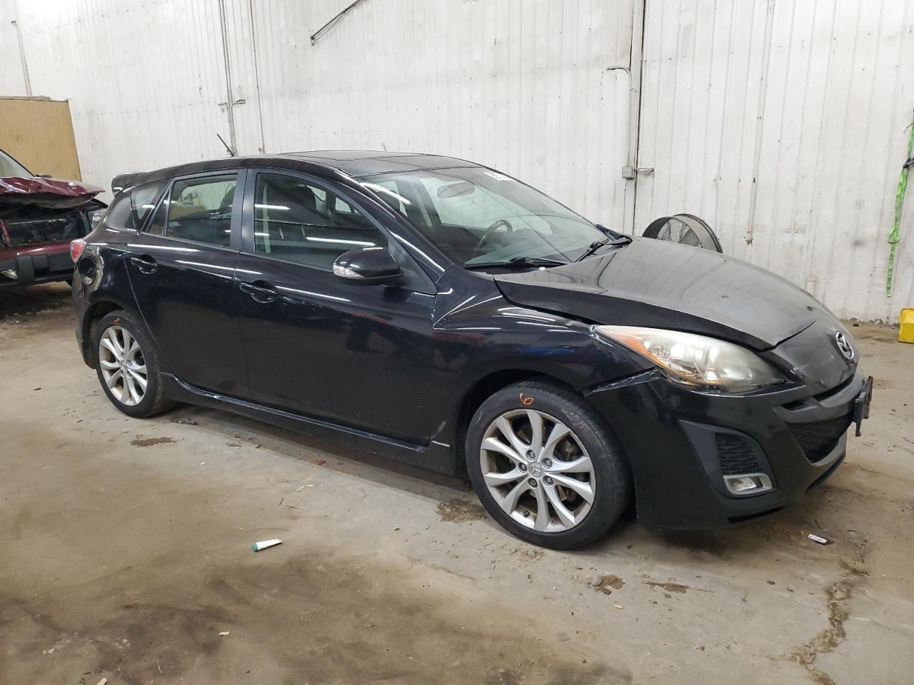 2010 Mazda 3 VIN JM1BL1H50A1222779 Copart auction photo, front end damage thumbnail 4