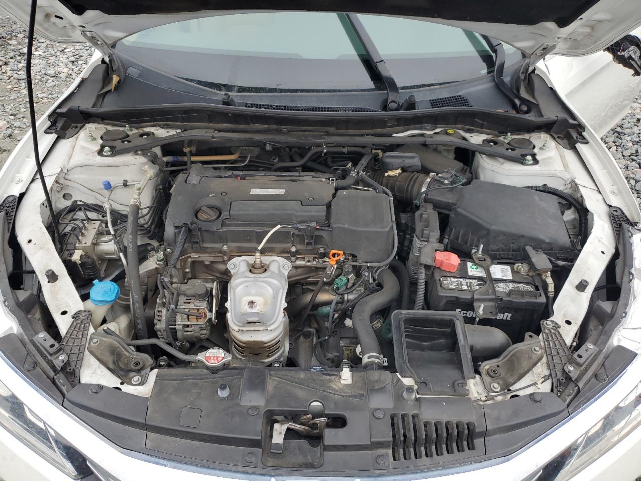 2017 Honda Accord VIN 1HGCR2F89HA174975 Copart auction photo, all over damage thumbnail 11