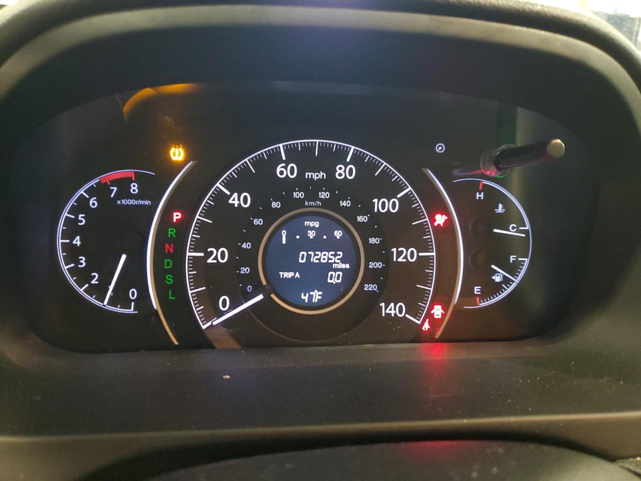 2015 Honda CR-V VIN 5J6RM3H77FL019516 Copart auction photo, front end damage thumbnail 9
