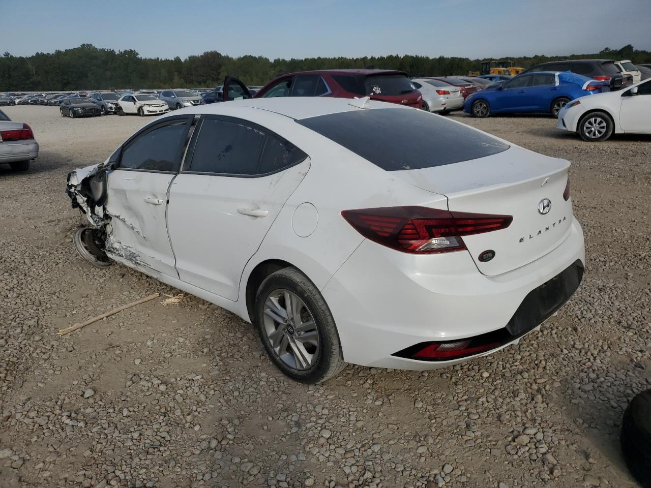 2020 Hyundai Elantra VIN 5NPD84LF3LH539074 Copart auction photo, front end damage thumbnail 2