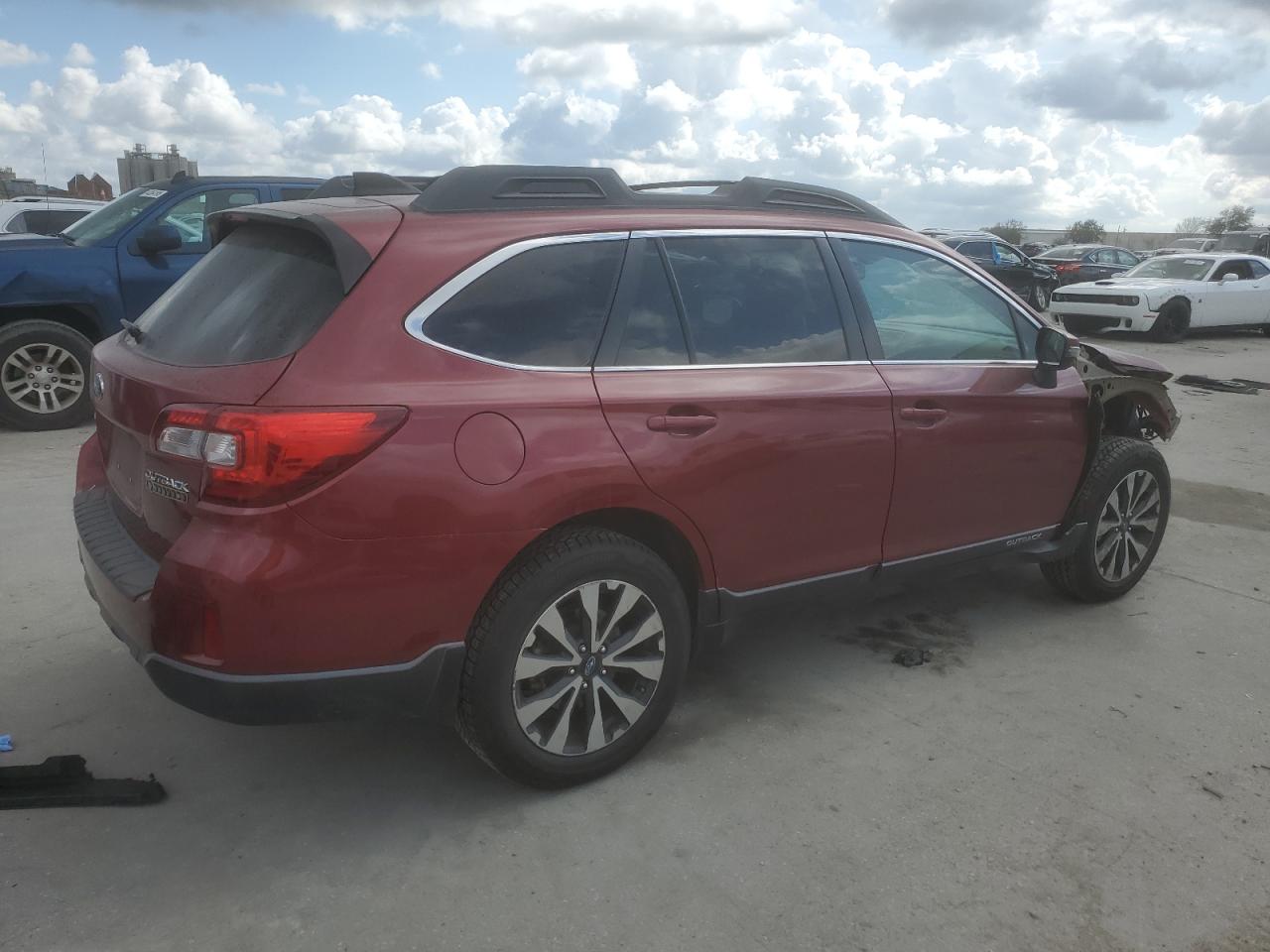 2016 Subaru Outback VIN 4S4BSBNC9G3271807 Copart auction photo, front end damage thumbnail 3
