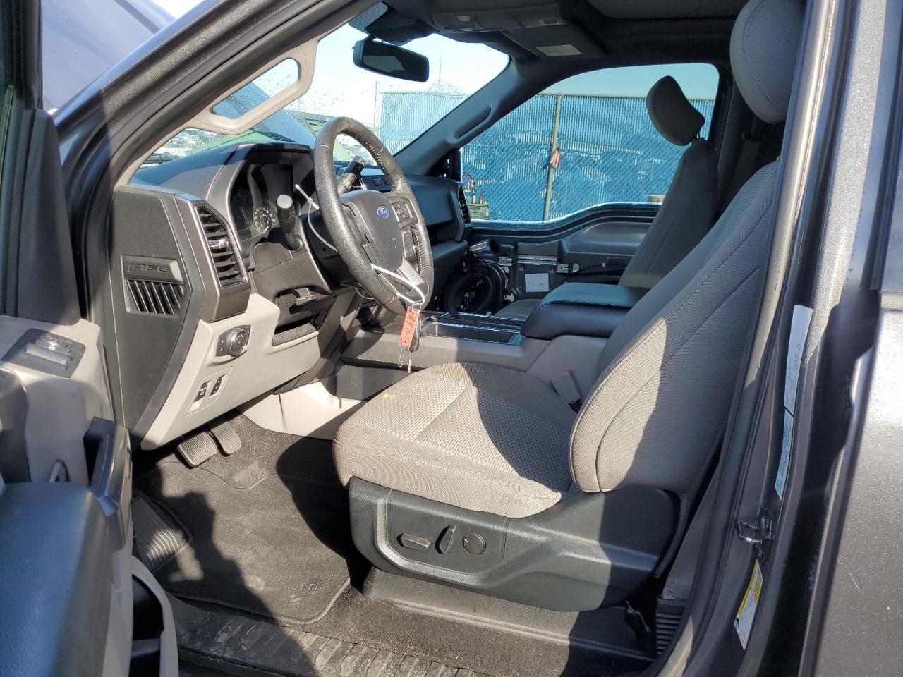 2020 Ford F-150 VIN 1FTEW1EP0LKF42157 Copart auction photo, side damage thumbnail 7