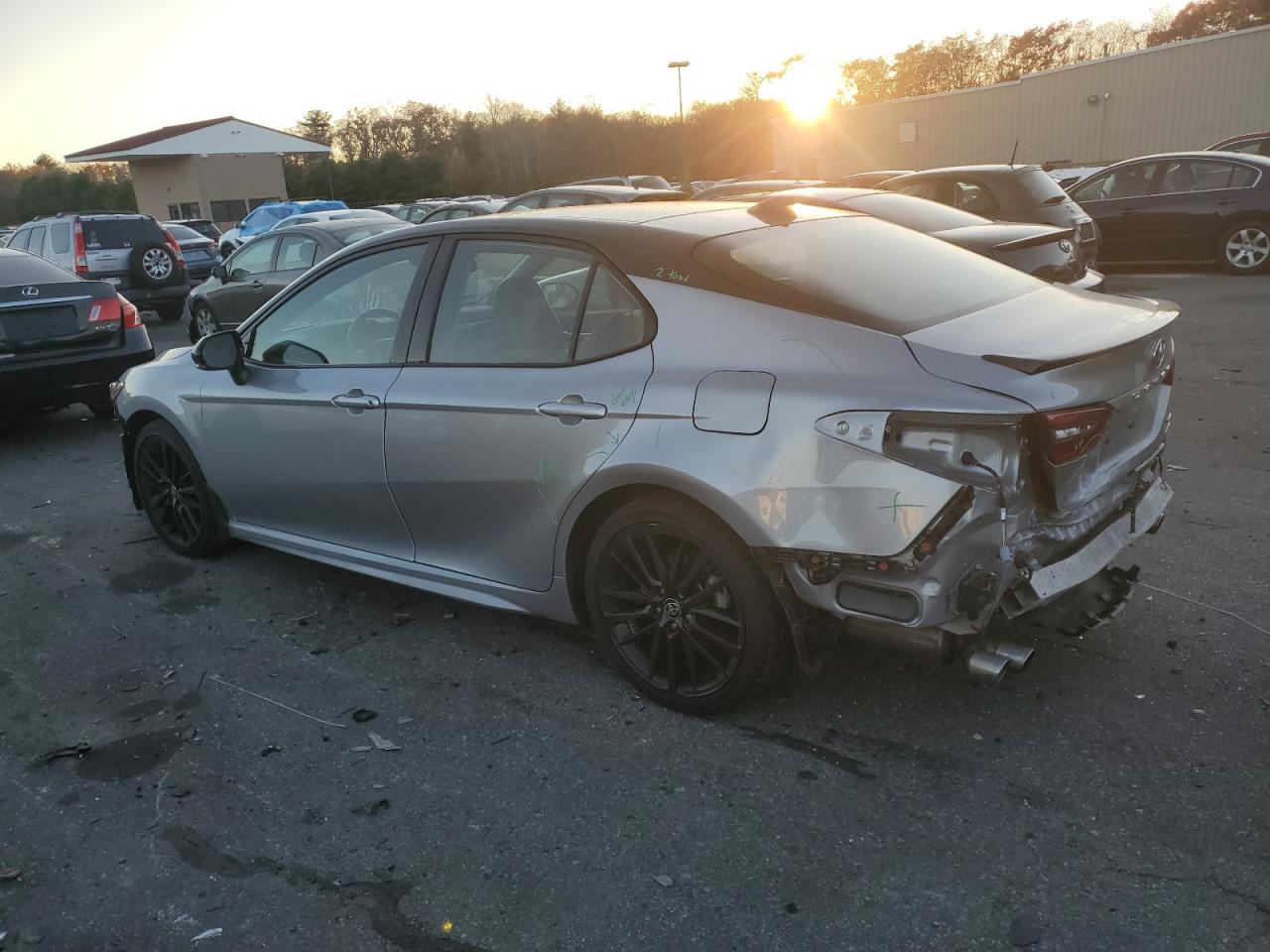 2023 Toyota Camry VIN 4T1K61BK9PU076990 Copart auction photo, rear end / front end damage thumbnail 2