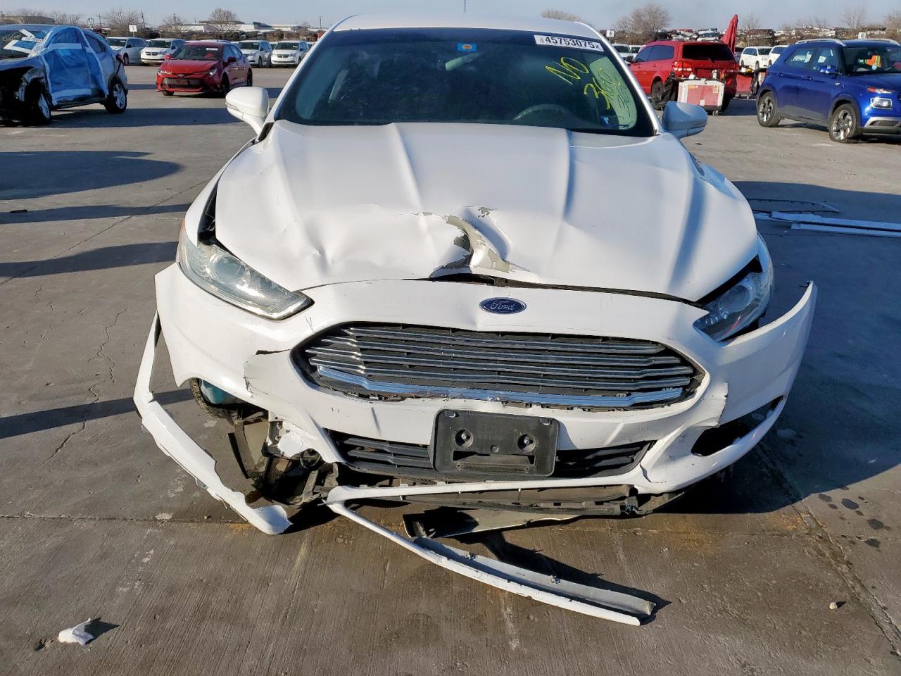 2016 Ford Fusion VIN 1FA6P0H78G5116296 Copart auction photo, front end damage thumbnail 5