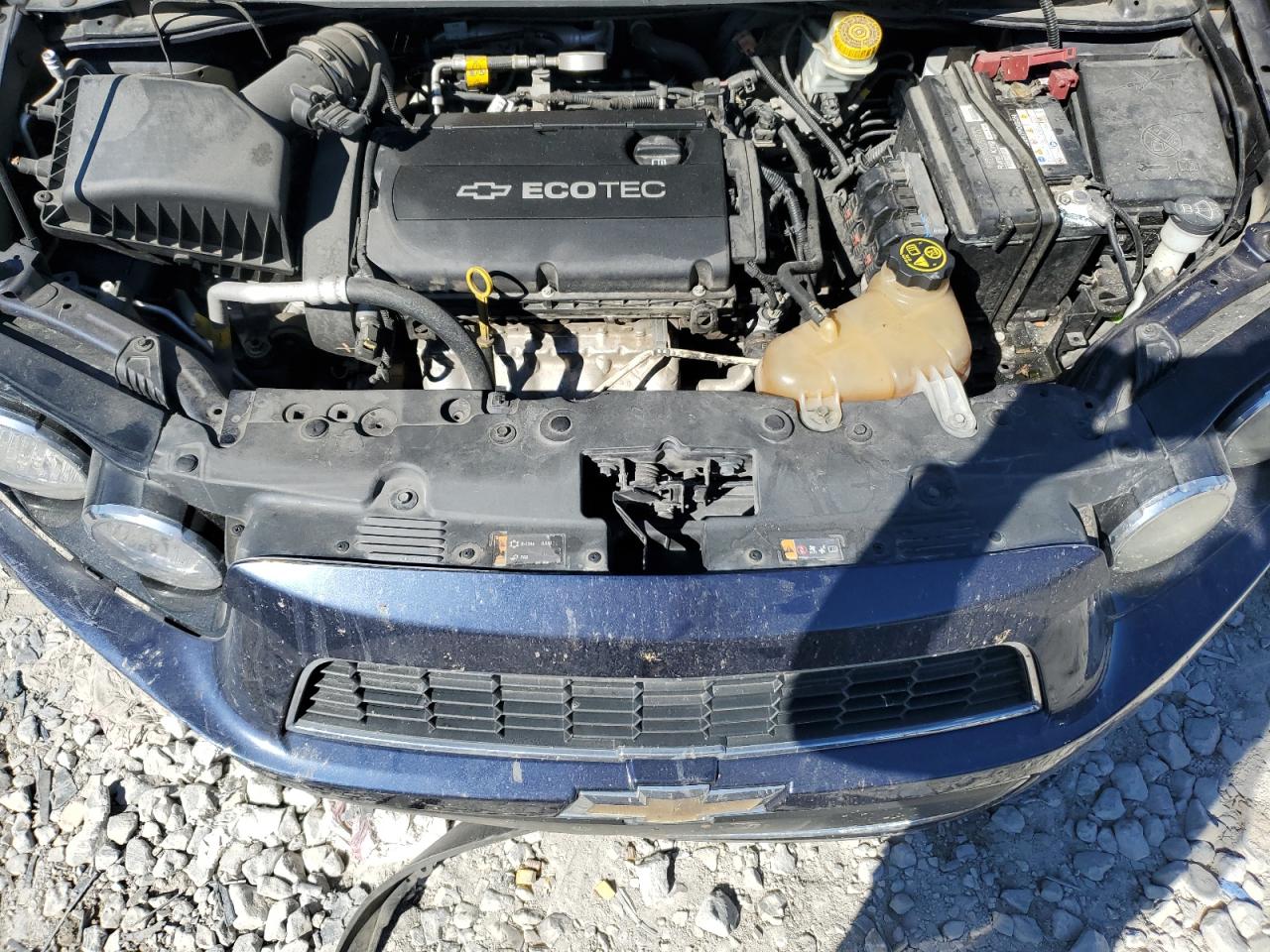 2015 Chevrolet Sonic VIN 1G1JC5SH9F4152218 Copart auction photo, front end damage thumbnail 12