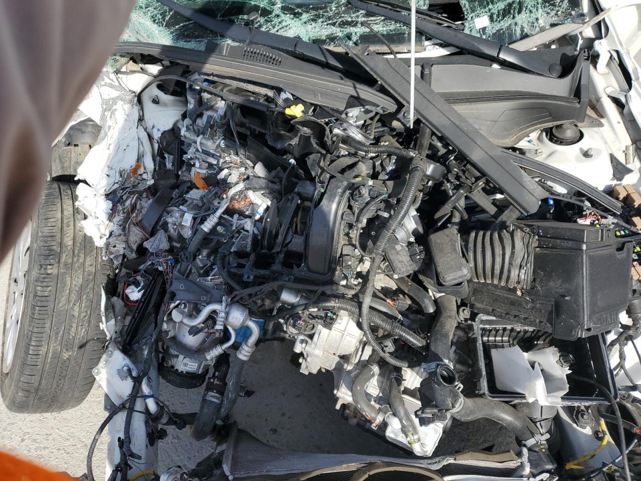 2022 KIA Forte VIN 3KPF24AD4NE430190 Copart auction photo, front end / all over damage thumbnail 12