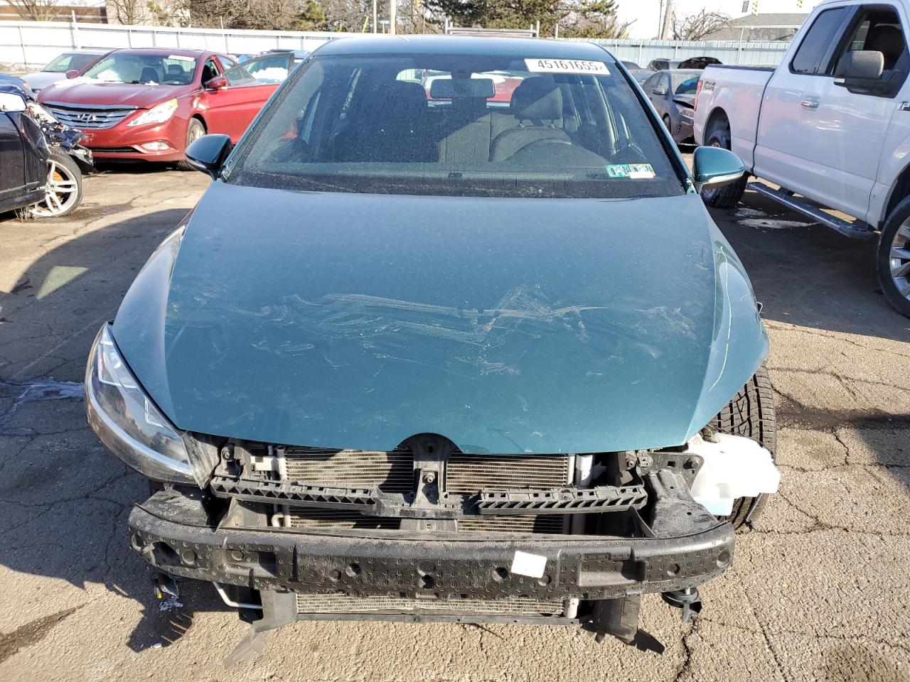 2018 Volkswagen GTI VIN 3VW547AUXJM255089 Copart auction photo, front end damage thumbnail 5