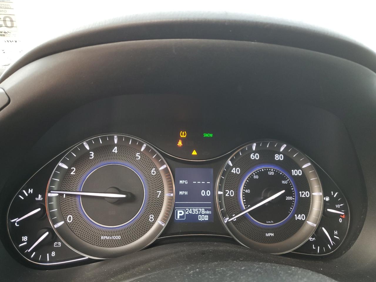 2013 Infiniti QX56 VIN JN8AZ2NF1D9550722 Copart auction photo, front end damage thumbnail 9