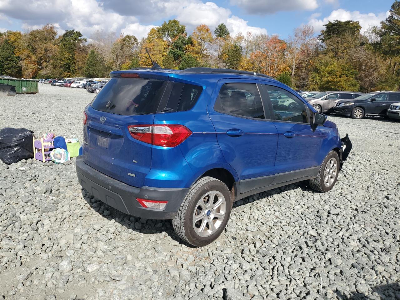 2018 Ford EcoSport VIN MAJ3P1TE1JC203541 Copart auction photo, front end damage thumbnail 3