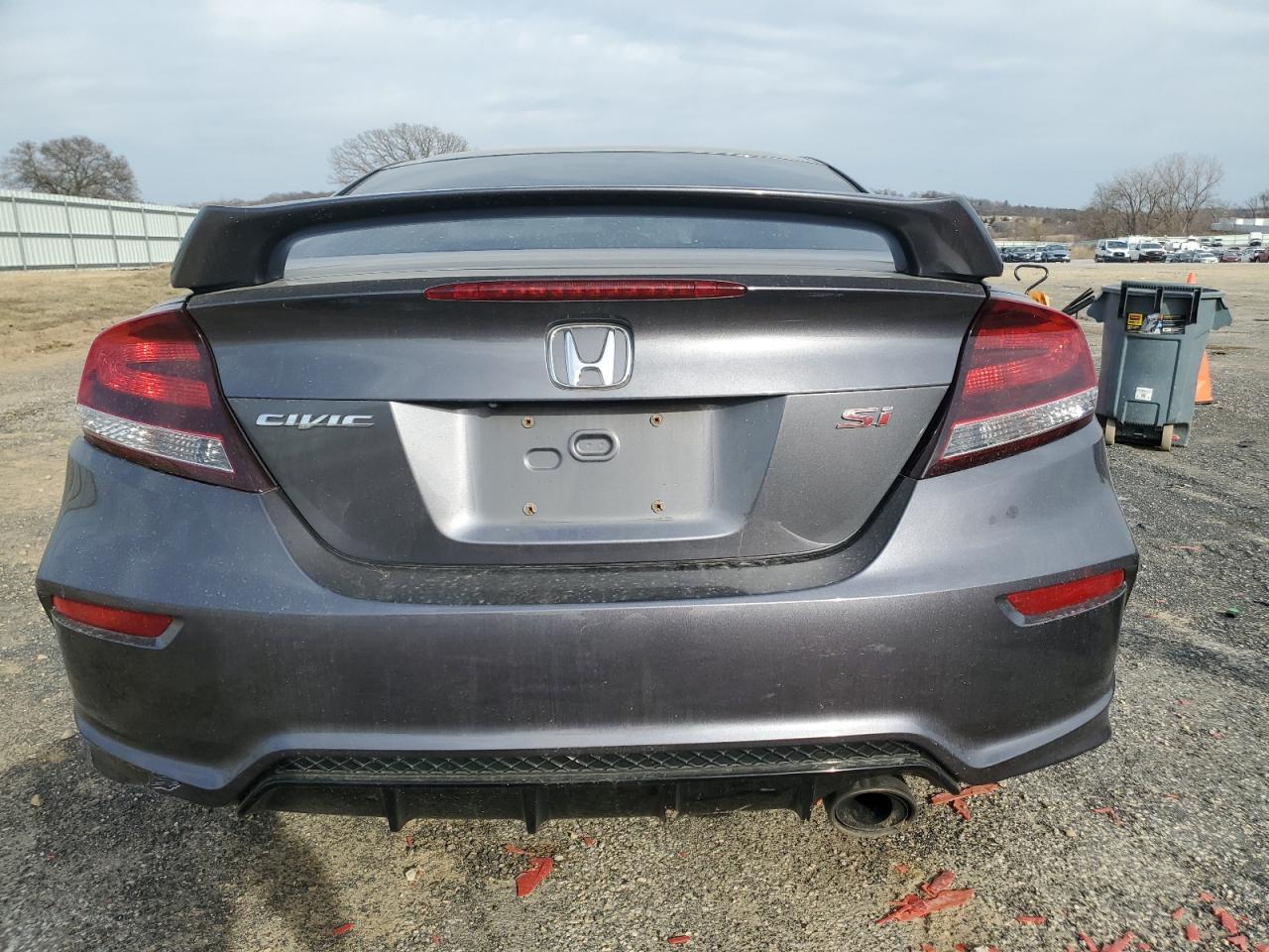 2014 Honda Civic VIN 2HGFG4A58EH703860 Copart auction photo, front end / rear end damage thumbnail 6