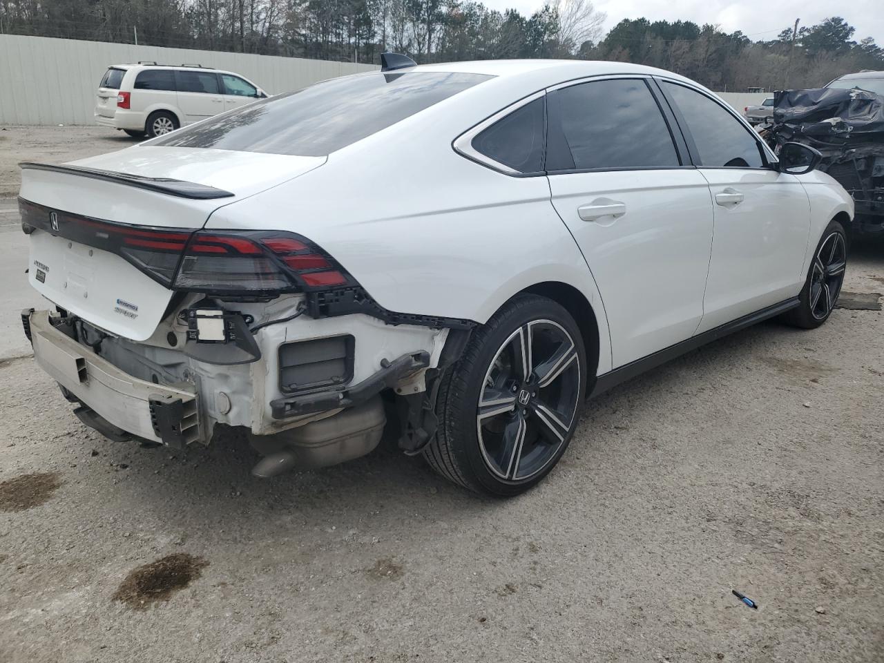2024 Honda Accord VIN 1HGCY2F50RA022061 Copart auction photo, all over damage thumbnail 3