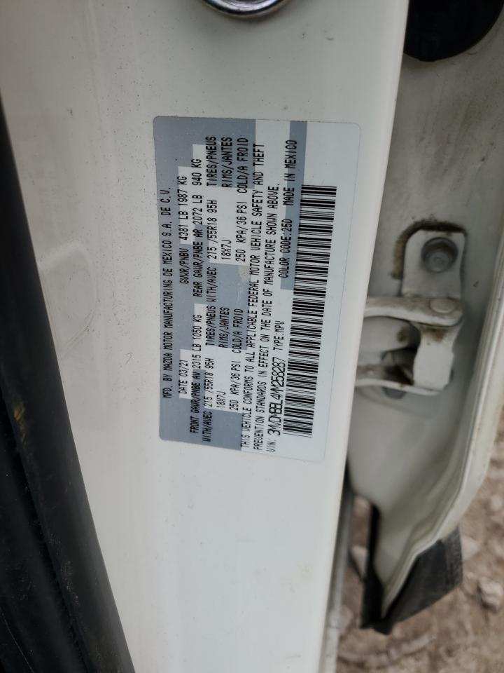 2021 Mazda CX-30 VIN 3MVDMBBL4MM258287 Copart auction photo, front end / rear end damage thumbnail 13
