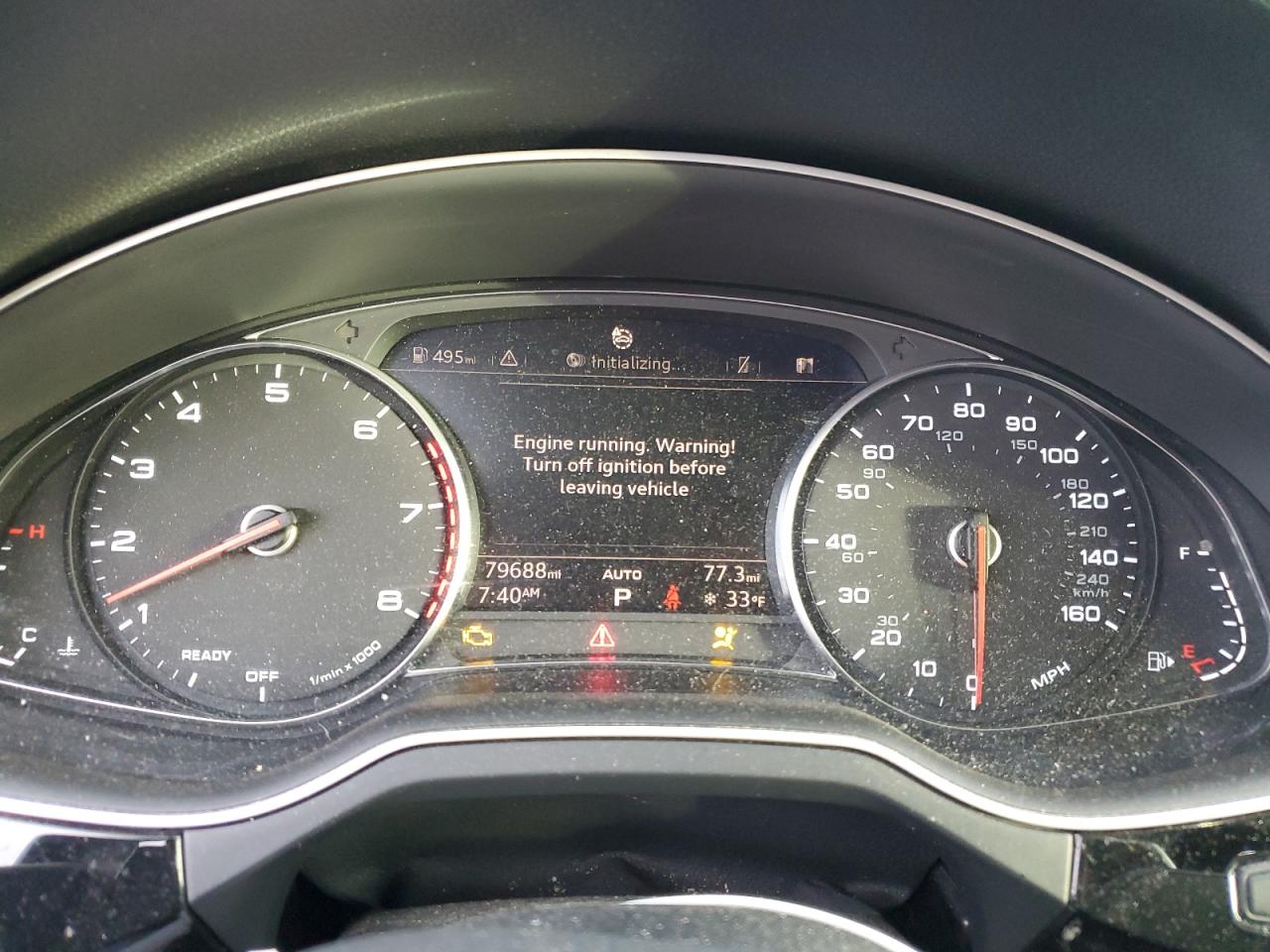 2018 Audi Q7 VIN WA1AAAF71JD017762 Copart auction photo, all over damage thumbnail 9