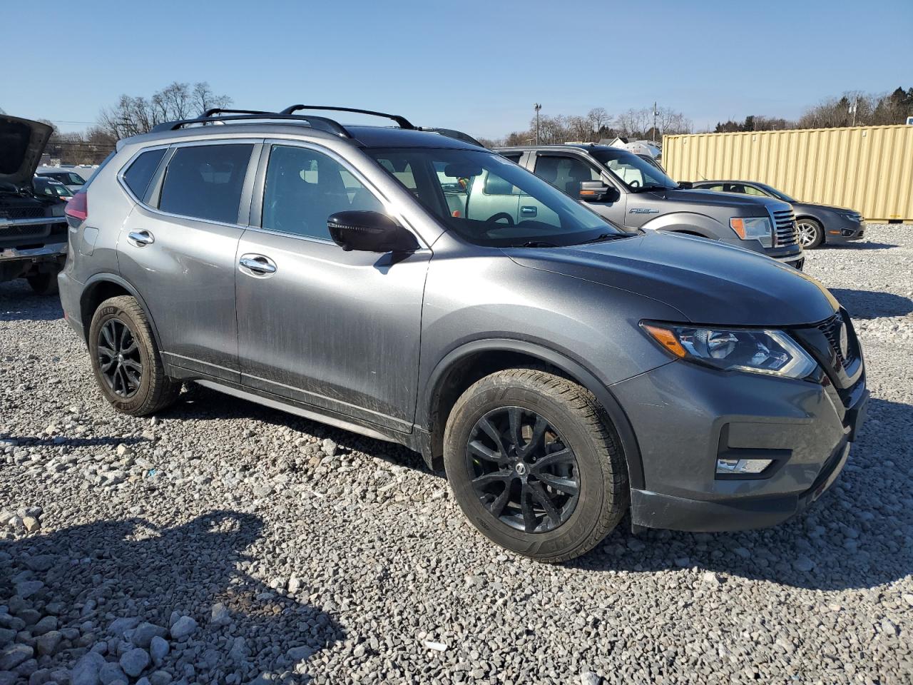 2018 Nissan Rogue VIN 5N1AT2MV0JC760700 Copart auction photo, side damage thumbnail 4