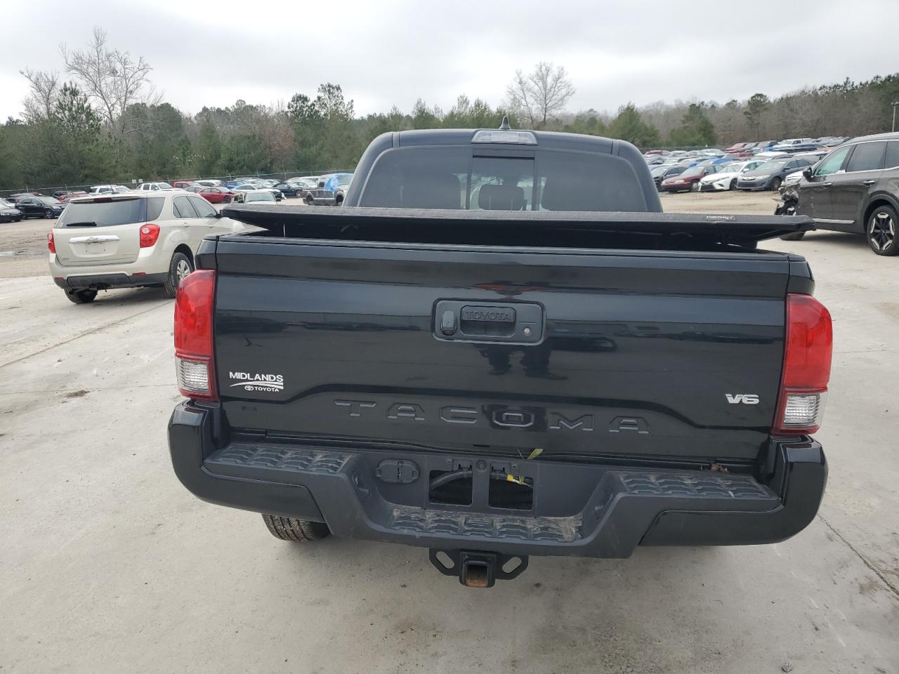 2022 Toyota Tacoma VIN 3TMAZ5CN2NM193934 Copart auction photo, all over damage thumbnail 6