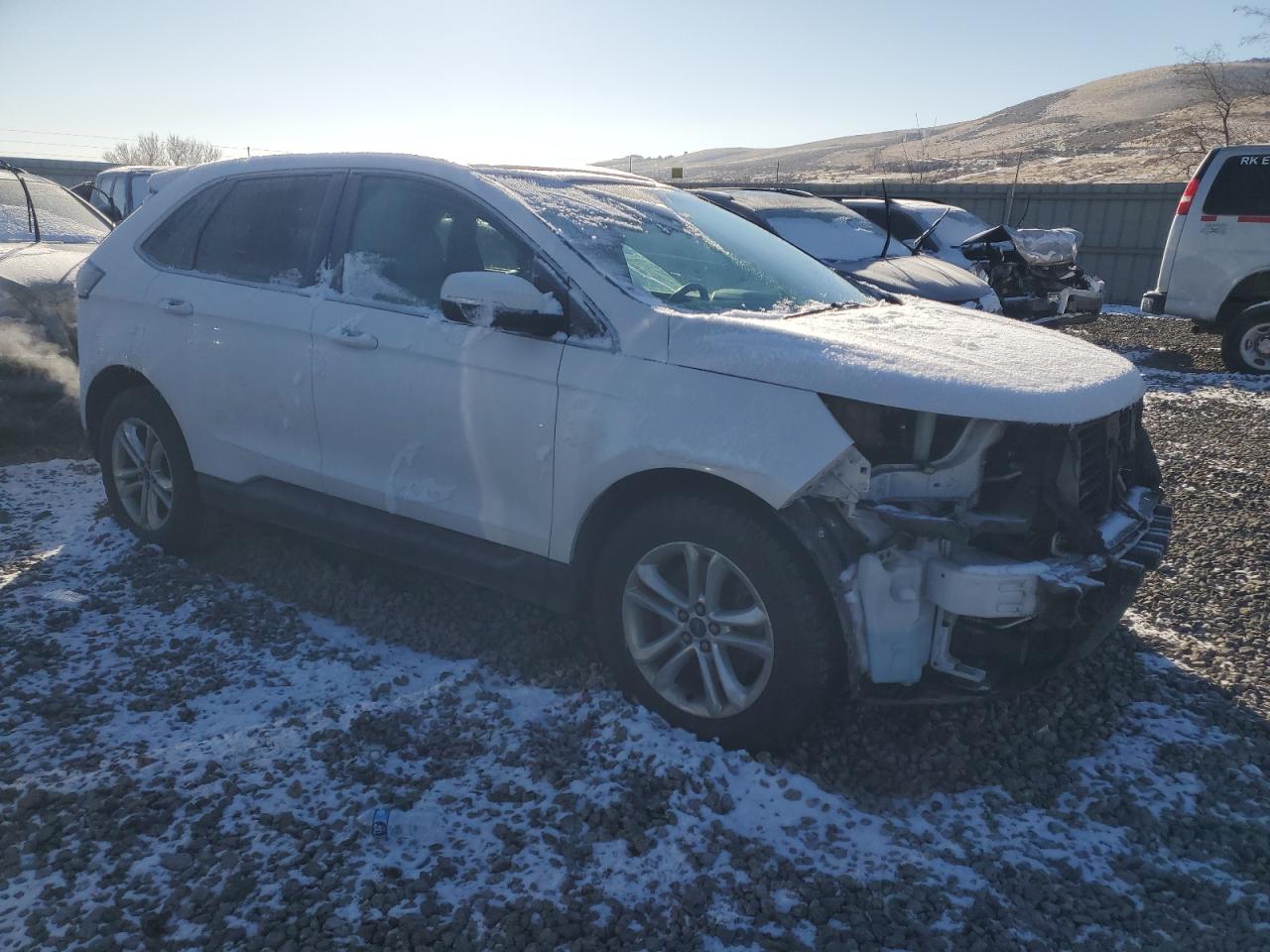 2017 Ford Edge VIN 2FMPK4J93HBB43950 Copart auction photo, front end damage thumbnail 4