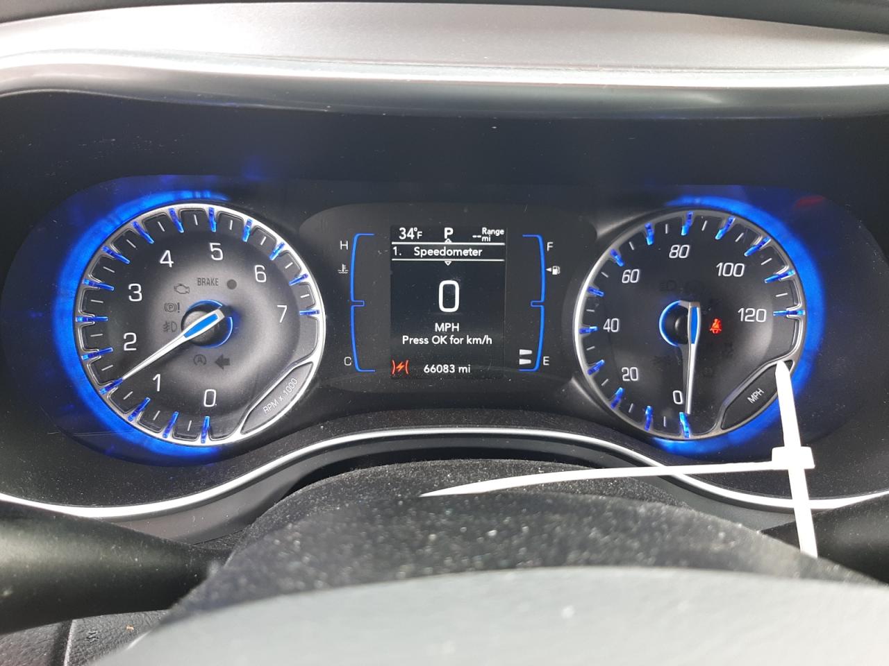 2019 Chrysler Pacifica VIN 2C4RC1FG8KR706179 Copart auction photo, front end / undercarriage damage thumbnail 9