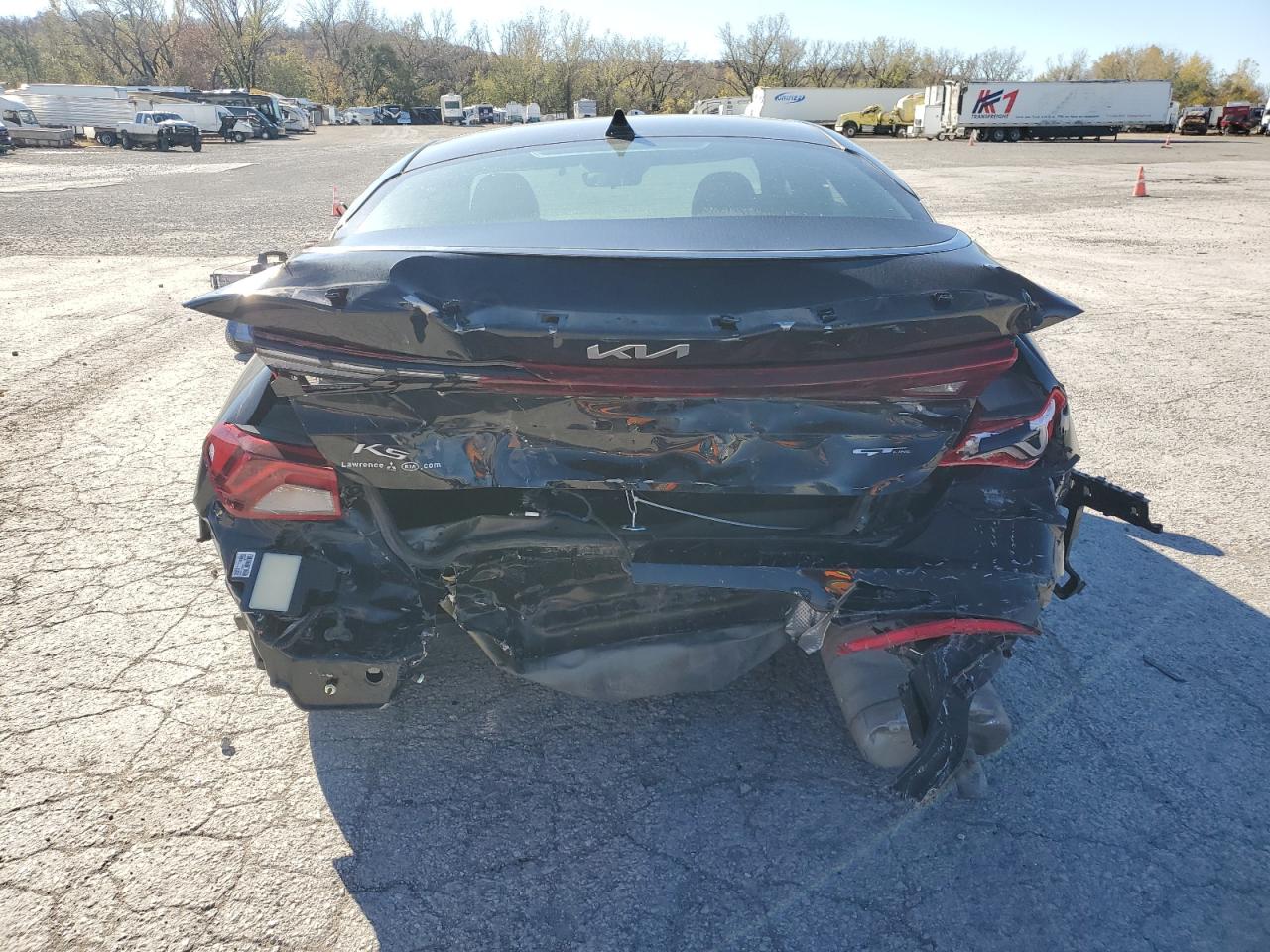 2022 KIA K5 VIN 5XXG64J2XNG123671 Copart auction photo, rear end / undercarriage damage thumbnail 6