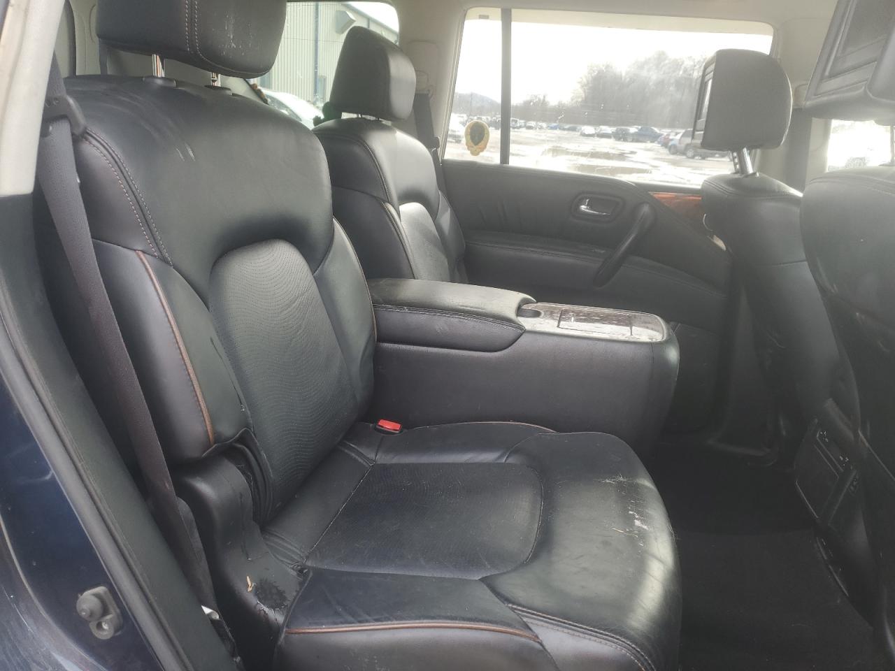 2017 Nissan Armada VIN JN8AY2NE5H9704137 Copart auction photo, front end / side damage thumbnail 11