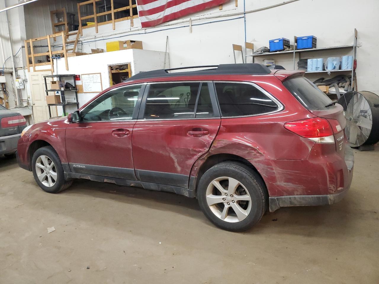 2014 Subaru Outback VIN 4S4BRBCC4E3213874 Copart auction photo, all over damage thumbnail 2