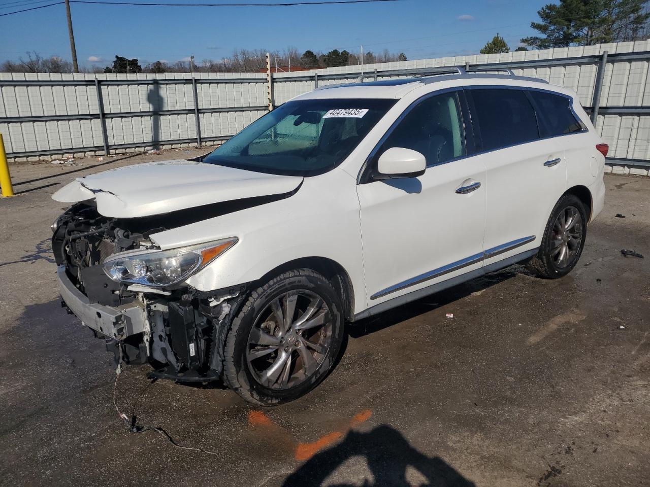 2013 Infiniti JX VIN 5N1AL0MM1DC315687 - Copart auction photo