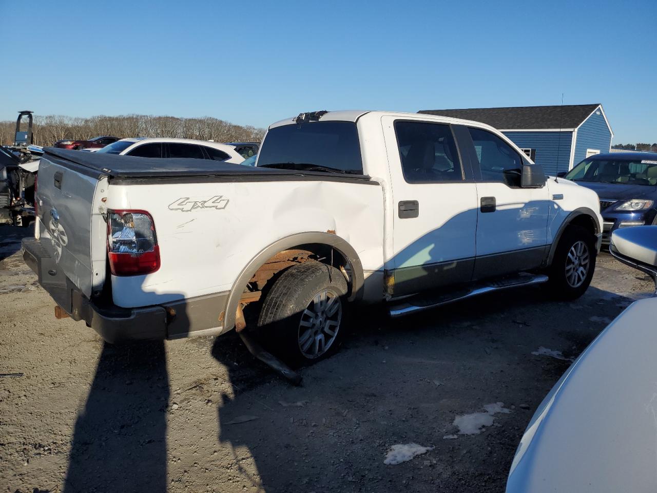 2006 Ford F-150 VIN 1FTPW14V56KC98728 Copart auction photo, rear end / minor dent/scratches damage thumbnail 3