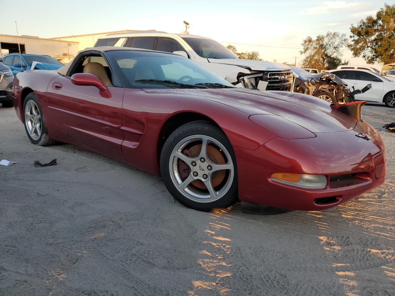 1999 Chevrolet Corvette VIN 1G1YY32G9X5120263 Copart auction photo, water/flood damage thumbnail 4