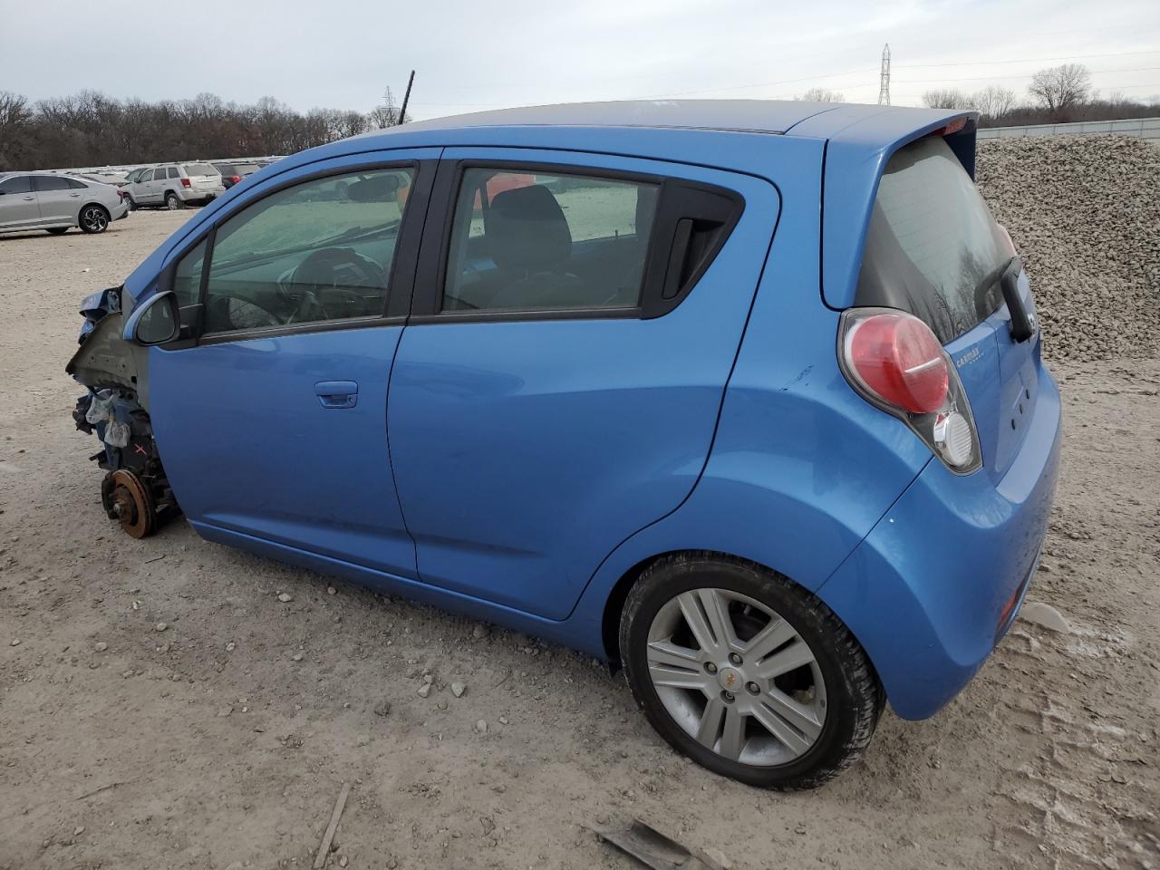 2013 Chevrolet Spark VIN KL8CD6S99DC507878 Copart auction photo, all over damage thumbnail 2