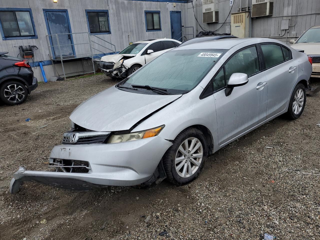 2012 Honda Civic VIN 2HGFB2F57CH609364