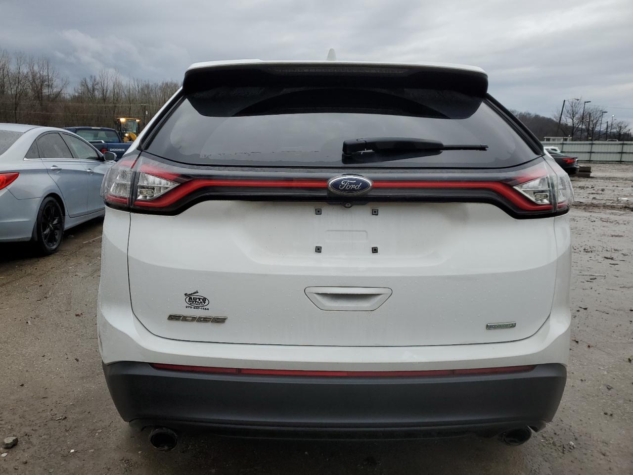 2016 Ford Edge VIN 2FMPK3G96GBC33769 Copart auction photo, front end damage thumbnail 6