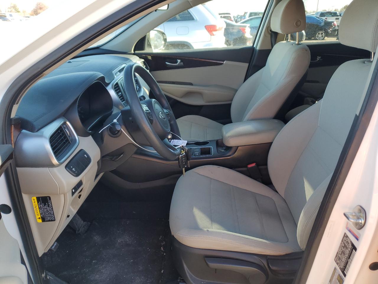 2018 KIA Sorento VIN 5XYPG4A5XJG388166 Copart auction photo, front end / minor dent/scratches damage thumbnail 7