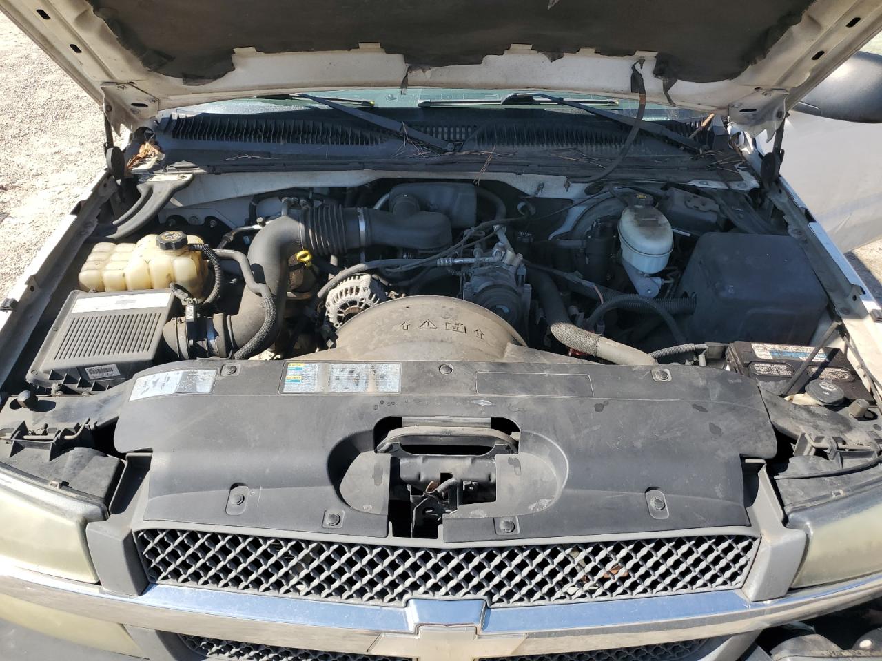 2003 Chevrolet Silverado VIN 1GCEC14X63Z308266 Copart auction photo, front end / side damage thumbnail 12