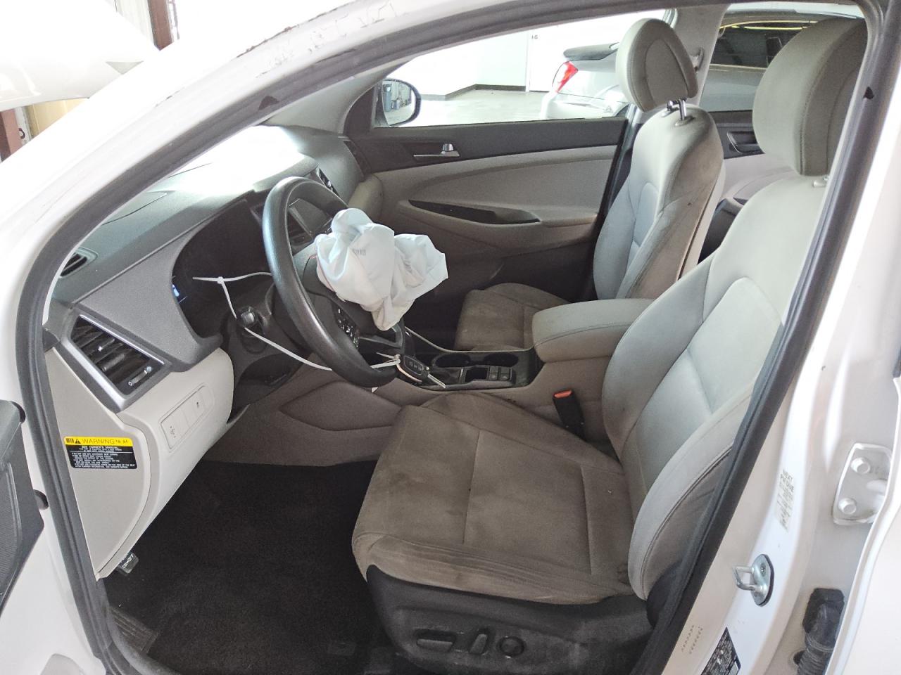 2016 Hyundai Tucson VIN KM8J33A46GU110984 Copart auction photo, front end / side damage thumbnail 7